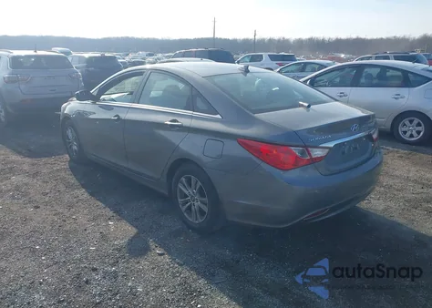 2013 Hyundai Sonata Gls from USA, damaged, VIN 5NPEB4AC4DH756150